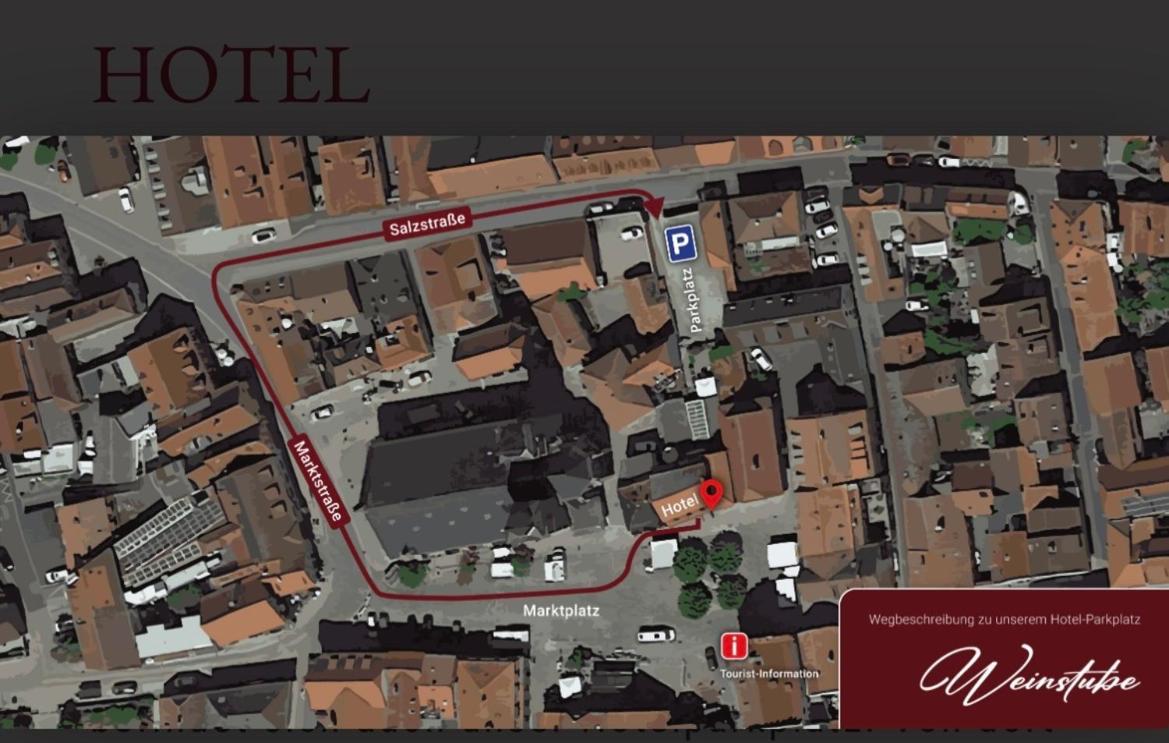 Gerolzhofen Hotel Weinstube Am Markt מראה חיצוני תמונה