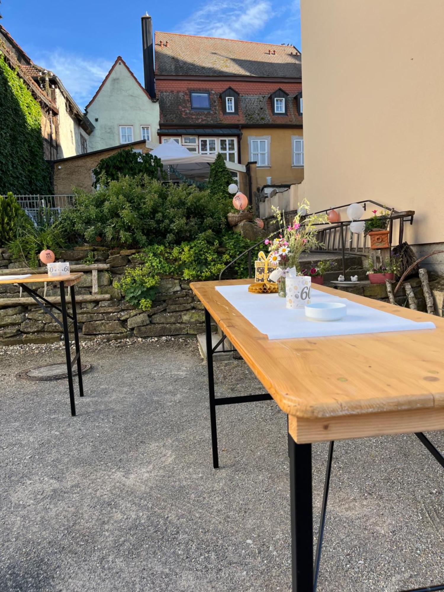 Gerolzhofen Hotel Weinstube Am Markt מראה חיצוני תמונה