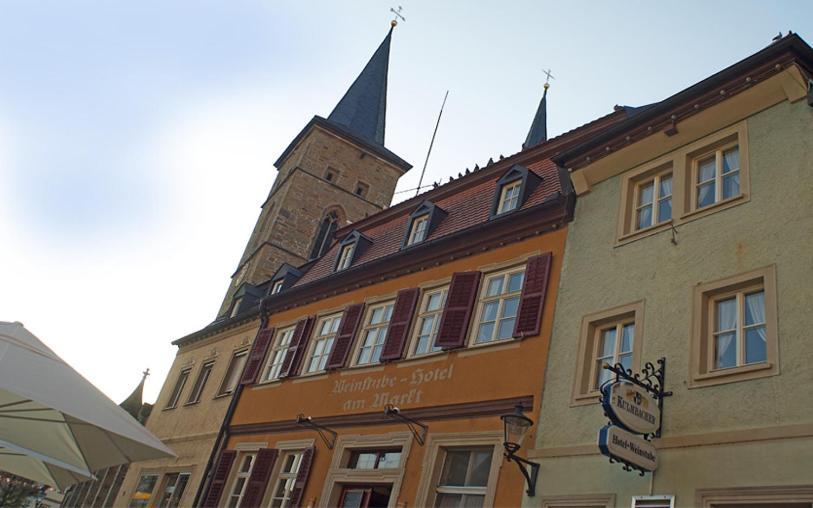 Gerolzhofen Hotel Weinstube Am Markt מראה חיצוני תמונה